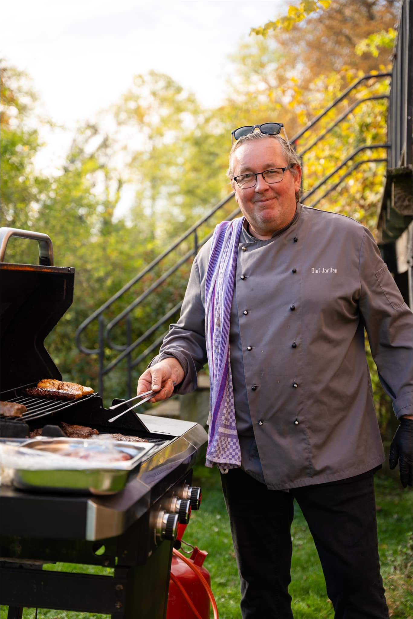 Handwerker bei der Arbeit